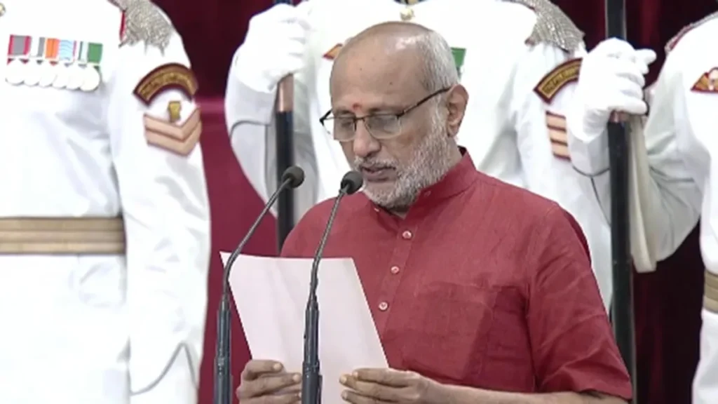 ఉపరాష్ట్రపతిగా సీపీ రాధాకృష్ణన్ ప్రమాణ స్వీకారం
