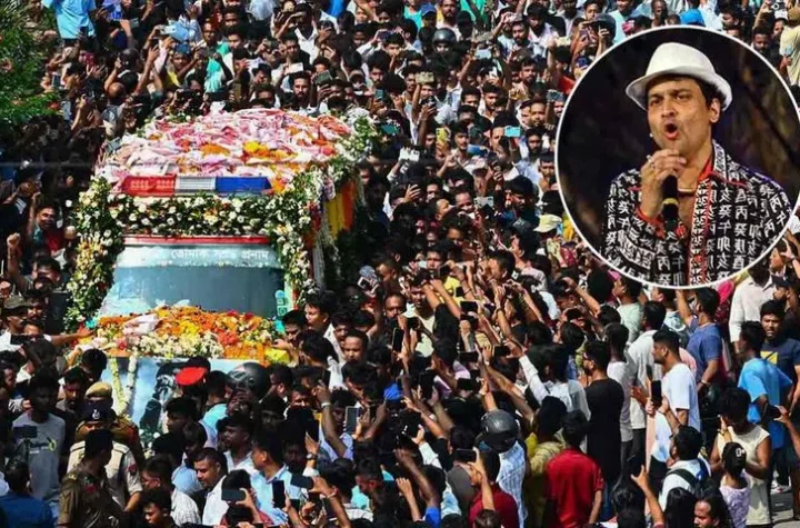 జుబీన్ గార్గ్ అంతిమ‌యాత్రకు అరుదైన రికార్డు