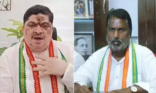 `దున్నపోతు’ వ్యాఖ్యలపై కాంగ్రెస్ మంత్రుల కుమ్ములాటలు