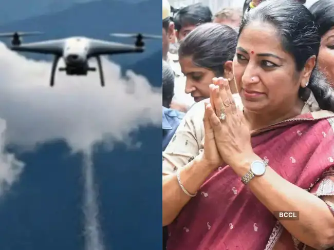 ఢిల్లీలో కురవనున్న తొలి కృత్రిమ వర్షం ఢిల్లీలో కురవనున్న తొలి కృత్రిమ వర్షం