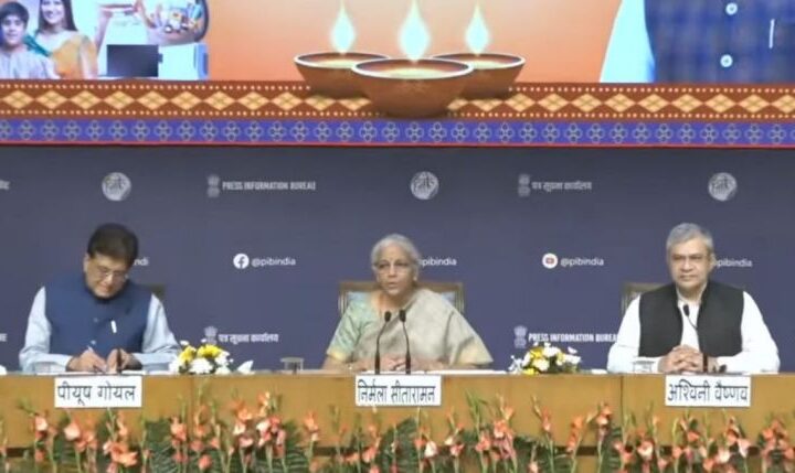 జీఎస్టీ సంస్కరణలతో పుంజుకున్న ఆర్థిక వ్యవస్థ