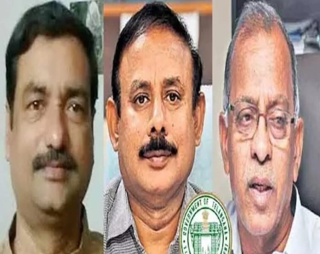 ముగ్గురు కాళేశ్వరం ఇంజినీర్ల రూ. 400 కోట్ల ఆస్తులు సీజ్! ముగ్గురు కాళేశ్వరం ఇంజినీర్ల రూ. 400 కోట్ల ఆస్తులు సీజ్!