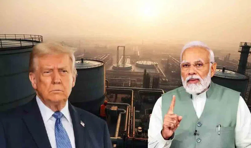 రష్యా చమురు కొనుగోలుపై ట్రంప్ వ్యాఖ్యలు కొట్టేసిన భారత్! రష్యా చమురు కొనుగోలుపై ట్రంప్ వ్యాఖ్యలు కొట్టేసిన భారత్!