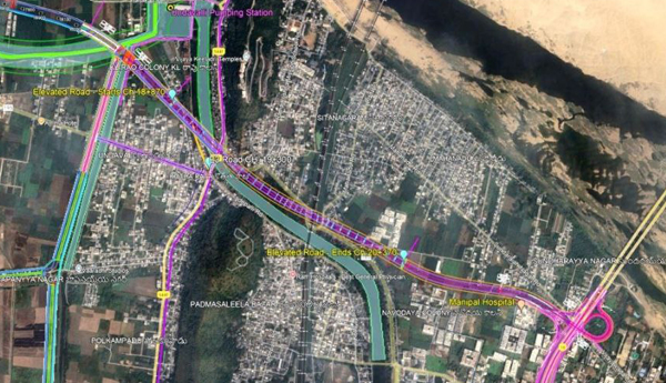 ఆమరావతిలో ఎలివేటెడ్‌ కారిడార్‌