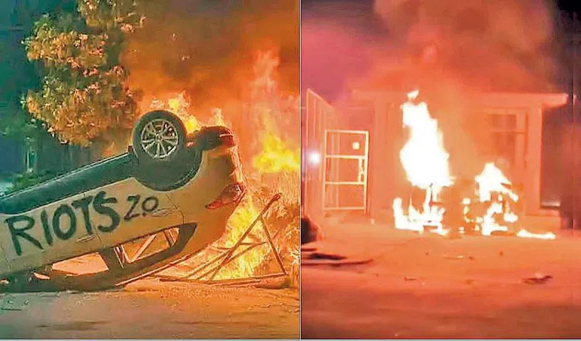 వీఐటీ భోపాల్‌ క్యాంపస్‌లో హింసాత్మక నిరసనలు