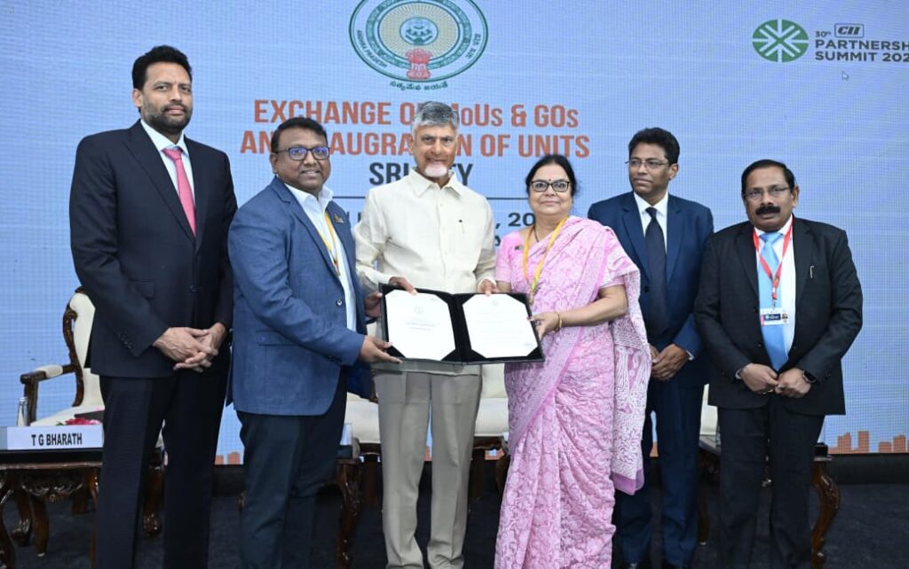 సీఐఐ సదస్సులో 613 ఒప్పందాలు, రూ.13.25 లక్షల కోట్ల పెట్టుబడులు