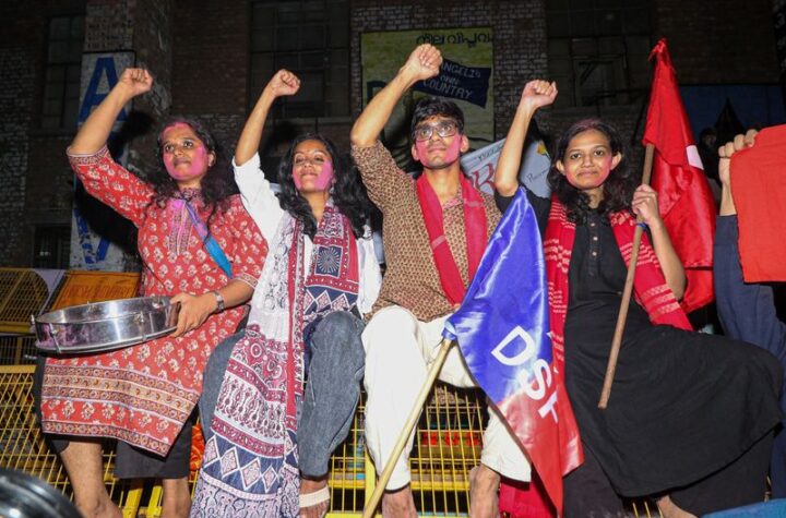 జె.ఎన్.యలో వామపక్ష కూటమి విజయం