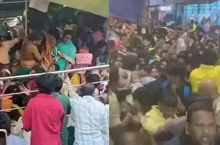 కాశీబుగ్గ ఆలయంలో తొక్కిసలాట .. 10 మంది మృతి