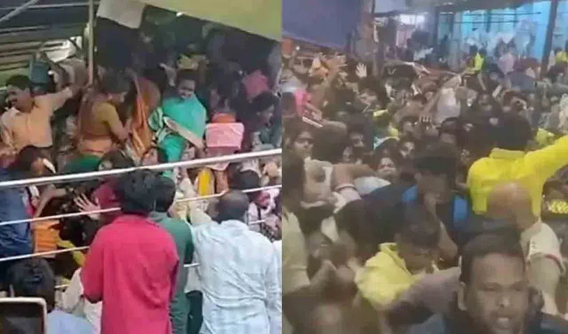 కాశీబుగ్గ ఆలయంలో తొక్కిసలాట .. 10 మంది మృతి