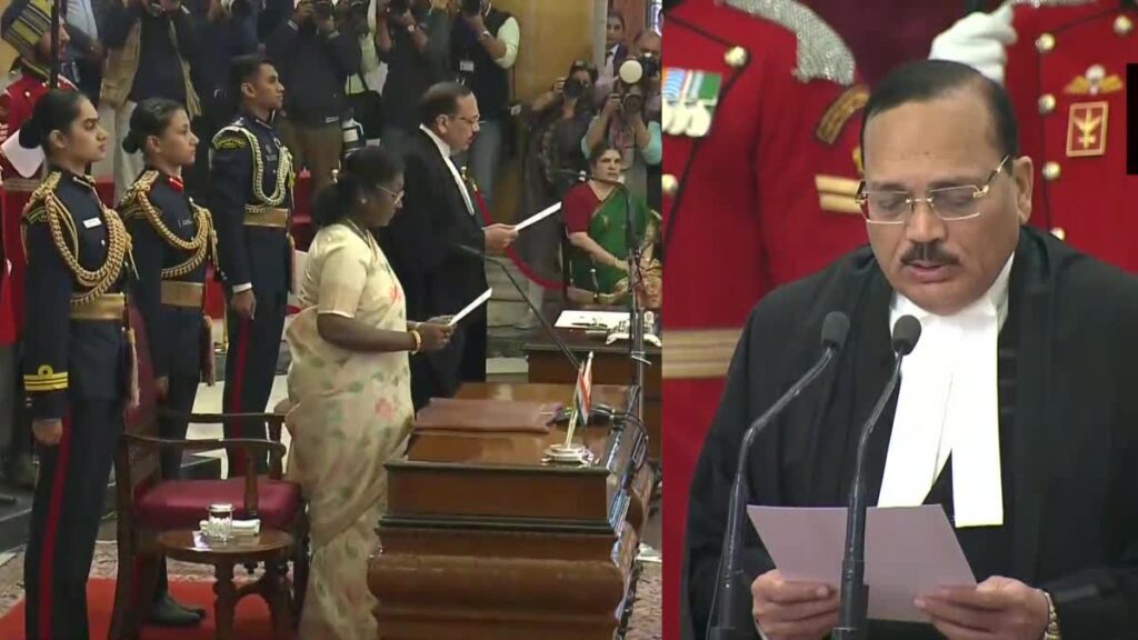 53వ సీజేఐగా జస్టిస్‌ సూర్యకాంత్‌ ప్రమాణ స్వీకారం