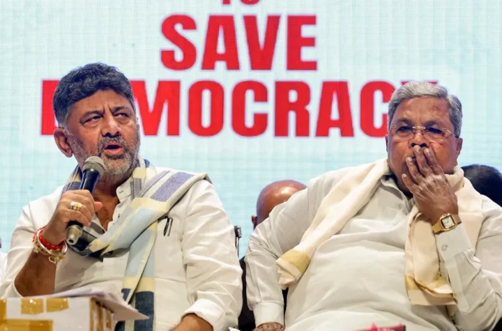 ముఖ్యమంత్రి మార్పుకై ఢిల్లీకి శివకుమార్ విధేయులు!