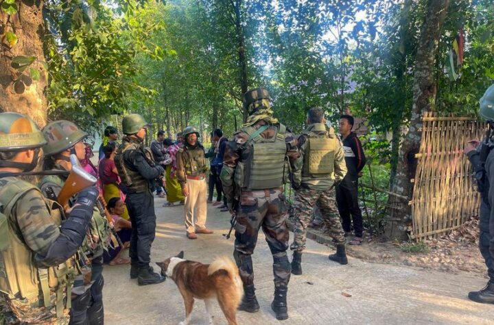 మణిపూర్‌లో నలుగురు ఉగ్రవాదులు హతం