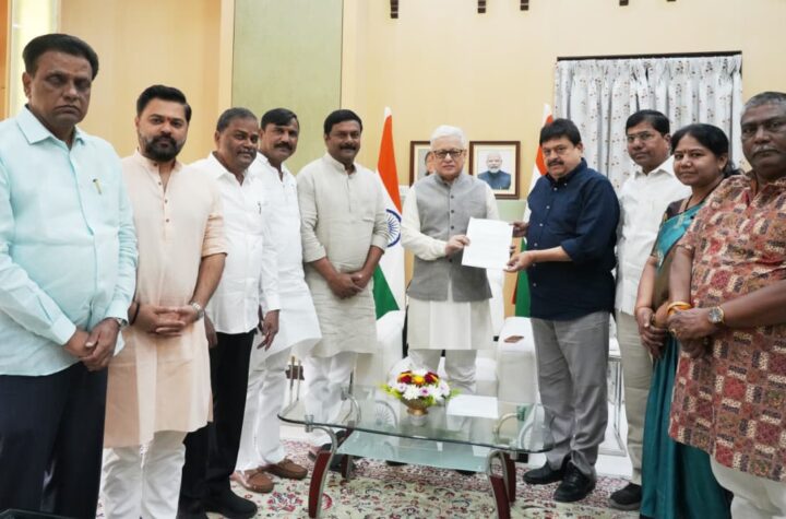 హిల్ట్ పాలసీపై నిలిపివేయాలని గవర్నర్ కు బిజెపి వినతి