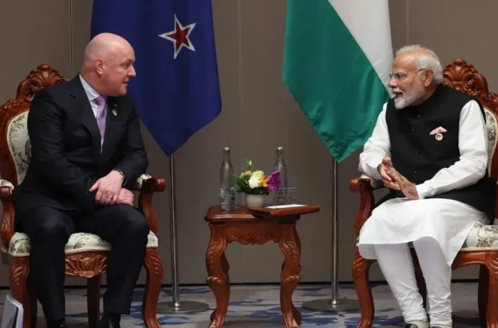 భారత్-న్యూజిలాండ్ మధ్య స్వేచ్ఛా వాణిజ్య ఒప్పందం