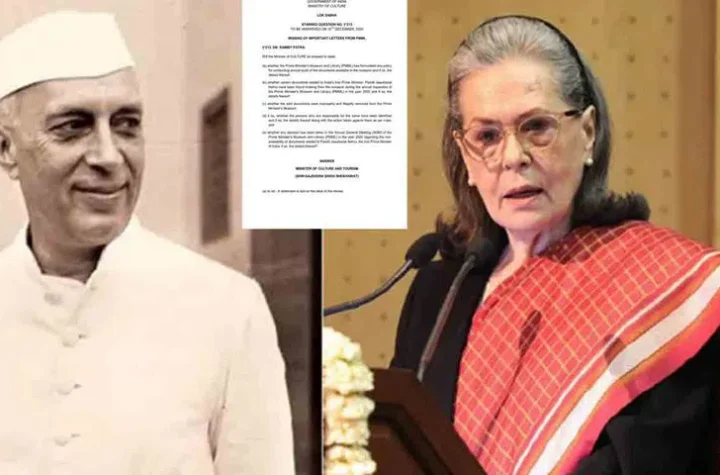 నెహ్రూ ప్రైవేటు లేఖలు తప్పి పోలేదు… సోనియా దగ్గరున్నాయ్