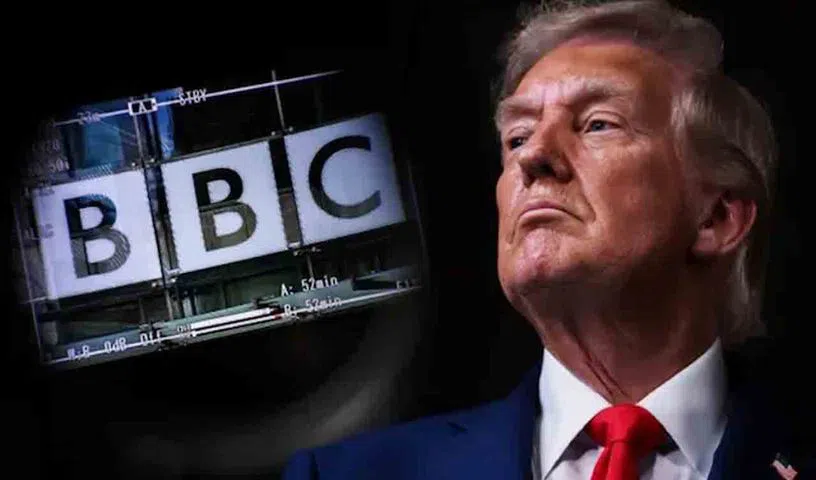 బీబీసీపై ట్రంప్‌10 బిలియన్‌ డాలర్ల పరువు నష్టం దావా