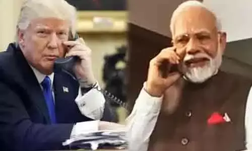 ట్రంప్ తో ప్రధాని మోదీ టెలిఫోన్ సంభాషణలు!