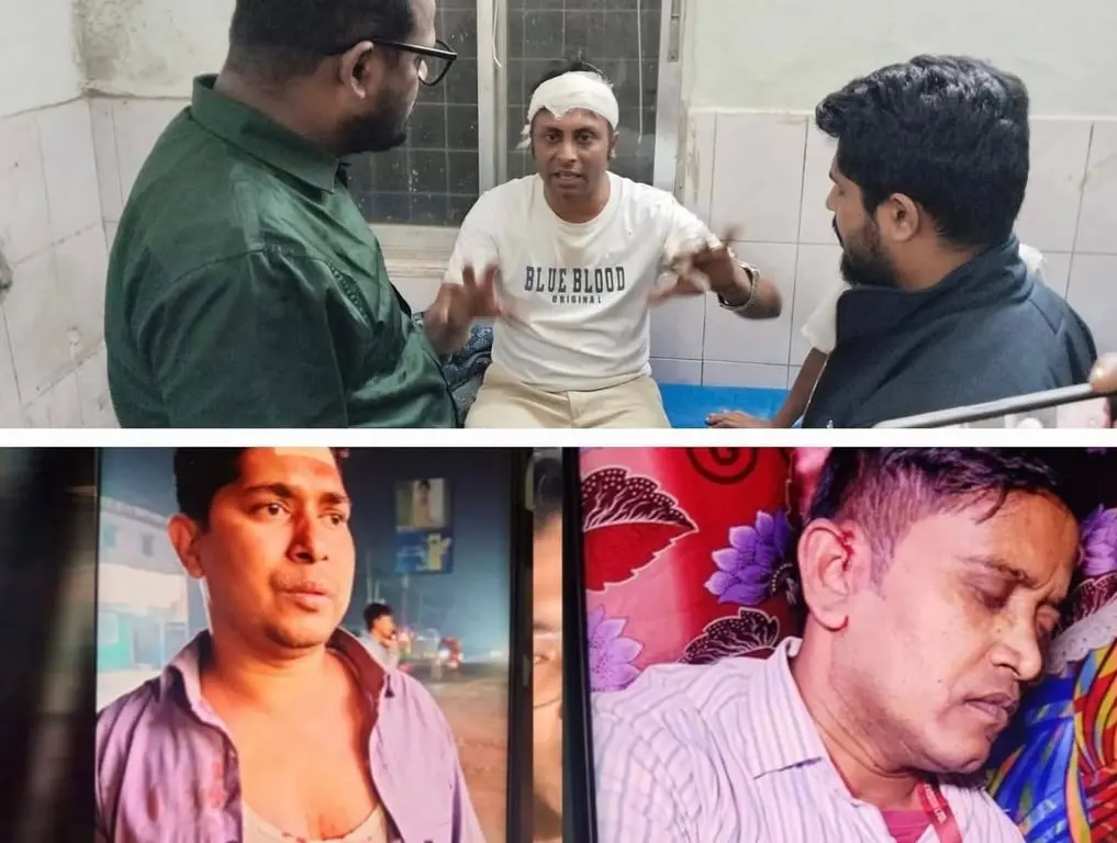 బంగ్లాదేశ్ లో దొంగల దాడిలో 12 మంది జర్నలిస్టులకు గాయాలు