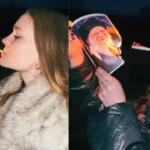 సిగరెట్లు తాగుతూ ఇరాన్ యువతుల నిరసన