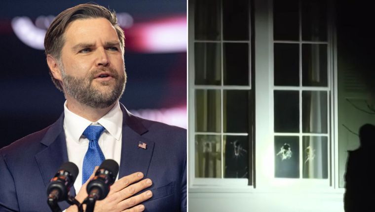 అమెరికా ఉపాధ్యక్షుడు జేడీ వాన్స్ నివాసంపై దాడి