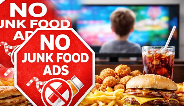 పగలు జంక్‌ ఫుడ్‌ ప్రకటనలపై నిషేధం!
