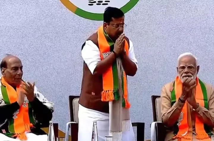 బీజేపీ అధ్యక్షుడిగా బాధ్యతలు స్వీకరించిన నితిన్ నబీన్