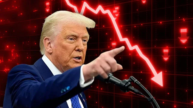 ట్రంప్‌ సుంకాల పెంపుతో భారత మార్కెట్లు వరుస పతనం