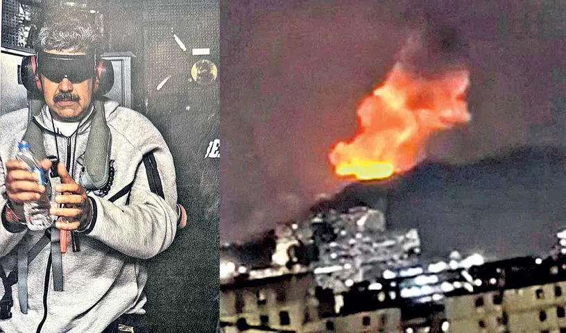 అమెరికా బందీగా వెనెజువెలా అధ్యక్షుడు!