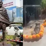 ఆస్ట్రేలియాలో గాంధీ విగ్రహం ధ్వంసం, చోరీ