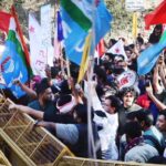 హిసాత్మకంగా మారిన జెఎన్‌యు విద్యార్థుల లాంగ్‌ మార్చ్‌