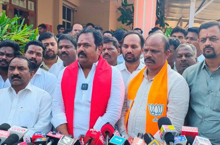 కామారెడ్డిలో కాంగ్రెస్, బీజేపీ సవాళ్లు, ప్రతిసవాళ్లు మధ్య ఉద్రిక్తత