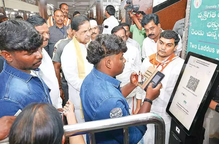 ప్రతి లడ్డూ కౌంటర్‌లో యూపీఐ చెల్లింపులు