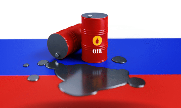 38 నెలల కనిష్టానికి రష్యా నుండి చమురు దిగుమతులు