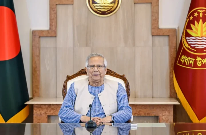 నిష్క్రమణ ప్రసంగంలో యూనస్ భారత్ ను రెచ్చగొట్టే వాఖ్యలు