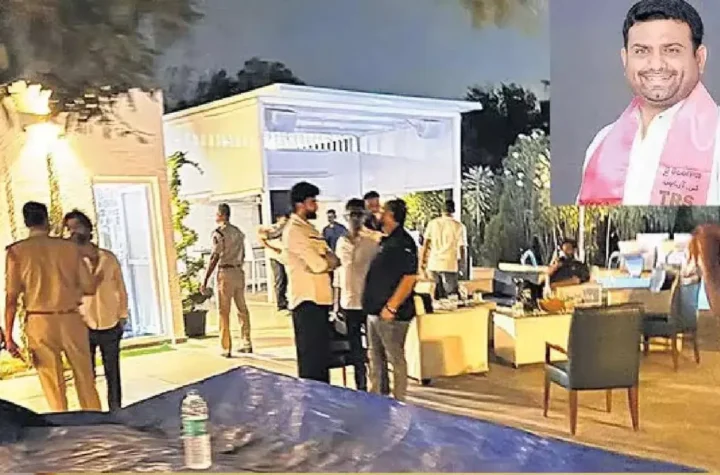 రోహిత్‌ రెడ్డి ఫామ్‌ హౌస్‌ డ్రగ్స్‌ పార్టీలో కాల్పుల కలకలం