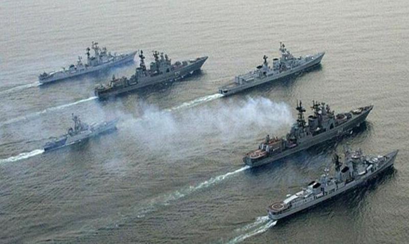 హోర్ముజ్ జలసంధిలో 22 భారత నౌకల కోసం నావికాదళం 