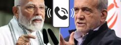 ఇరాన్ అధ్యక్షుడికి ప్రధాని మోదీ ఫోన్