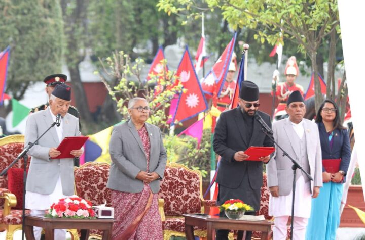 నేపాల్ ప్రధానిగా బాలేంద్ర షా ప్రమాణ స్వీకారం