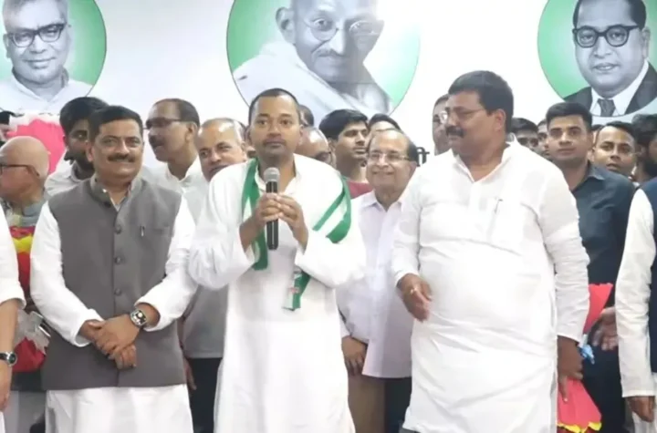 జేడీయూలోకి నితీష్ తనయుడు నిశాంత్