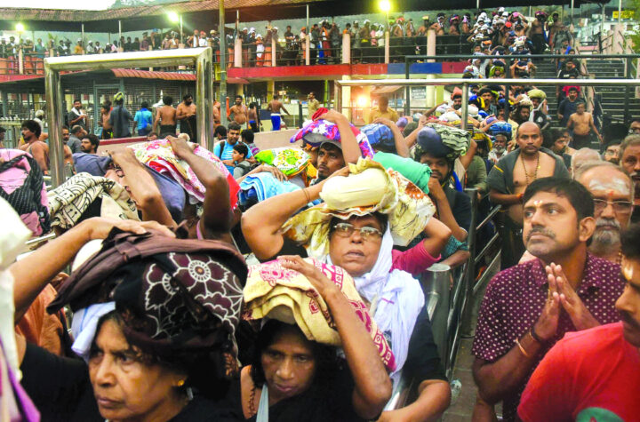 శబరిమలలోకి మహిళల ప్రవేశంపై కేరళ ఆంక్షలు