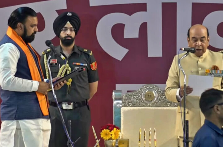 బీహార్ సీఎంగా సామ్రాట్ చౌదరి ప్రమాణస్వీకారం