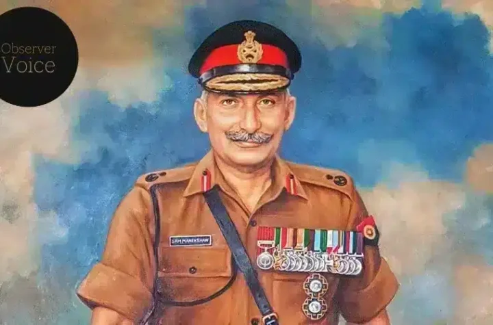 భారత సైనిక చరిత్రలో ఓ ప్రభంజనం ఫీల్డ్ మార్షల్‌ మానెక్‌షా