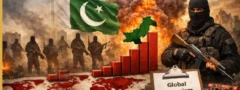 ప్రపంచ ఉగ్రవాద సూచికలో అగ్రగామి పాకిస్తాన్