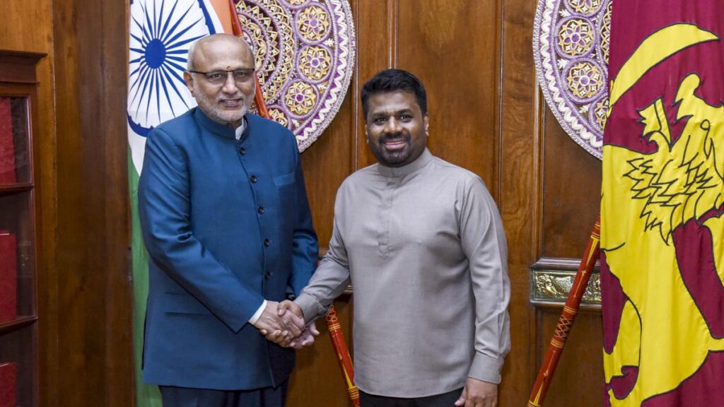 శ్రీలంక అధ్యక్షుడితో ఇంధన భద్రతపై ఉపరాష్ట్రపతి చర్చలు 