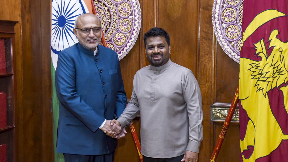 శ్రీలంక అధ్యక్షుడితో ఇంధన భద్రతపై ఉపరాష్ట్రపతి చర్చలు 