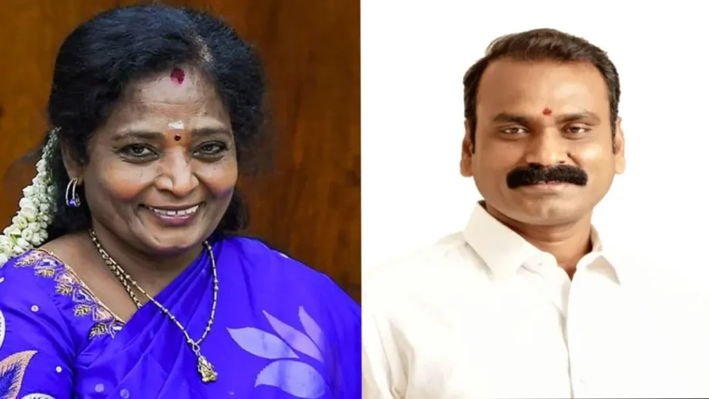 తమిళనాడులో సౌందరాజన్, కేంద్ర మంత్రి మురుగన్ పోటీ 