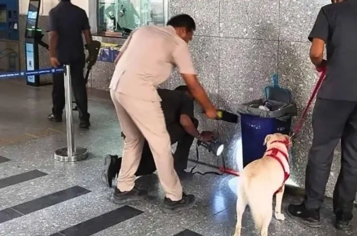 ఉప్పల్‌ మెట్రోస్టేషన్‌లో బాంబు బెదిరింపు