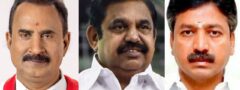 పళనిస్వామిపై అన్నాడీఎంకే ఎమ్యెల్యేల్లో తిరుగుబాటు  