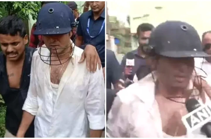మమతా మేనల్లుడు అభిషేక్ పై రాళ్లు, చెప్పులు, కోడిగుడ్లతో దాడి