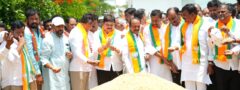 పరిగి కొనుగోలు కేంద్రంలో “రైతు గోస – బీజేపీ భరోసా” యాత్ర